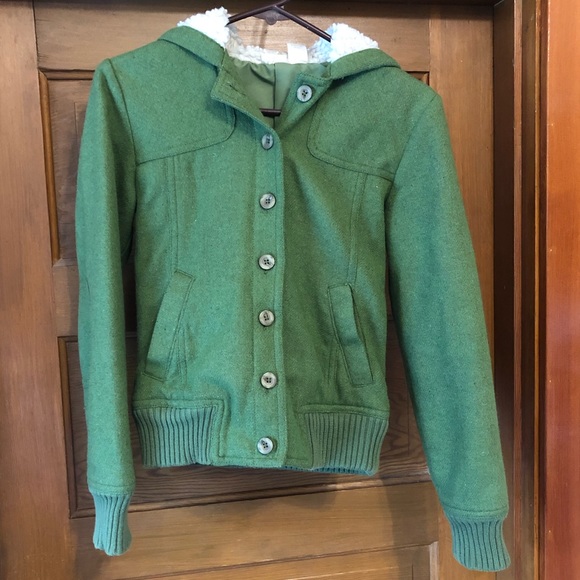 Rubbish Jackets & Blazers - RUBBISH hooded wool coat